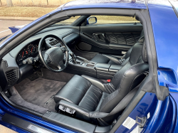 1997 Acura NSX in Monte Carlo Blue over Black
