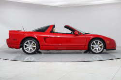 2002 Acura NSX in New Formula Red over Tan