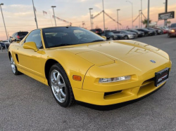 2001 Acura NSX in Spa Yellow over Black