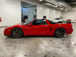 2000 Acura NSX in New Formula Red over Black